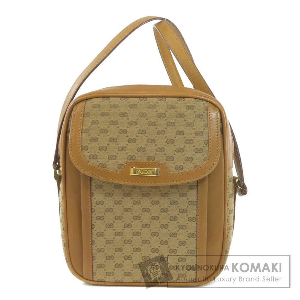 Gucci shoulder bag GG monogram pattern brown